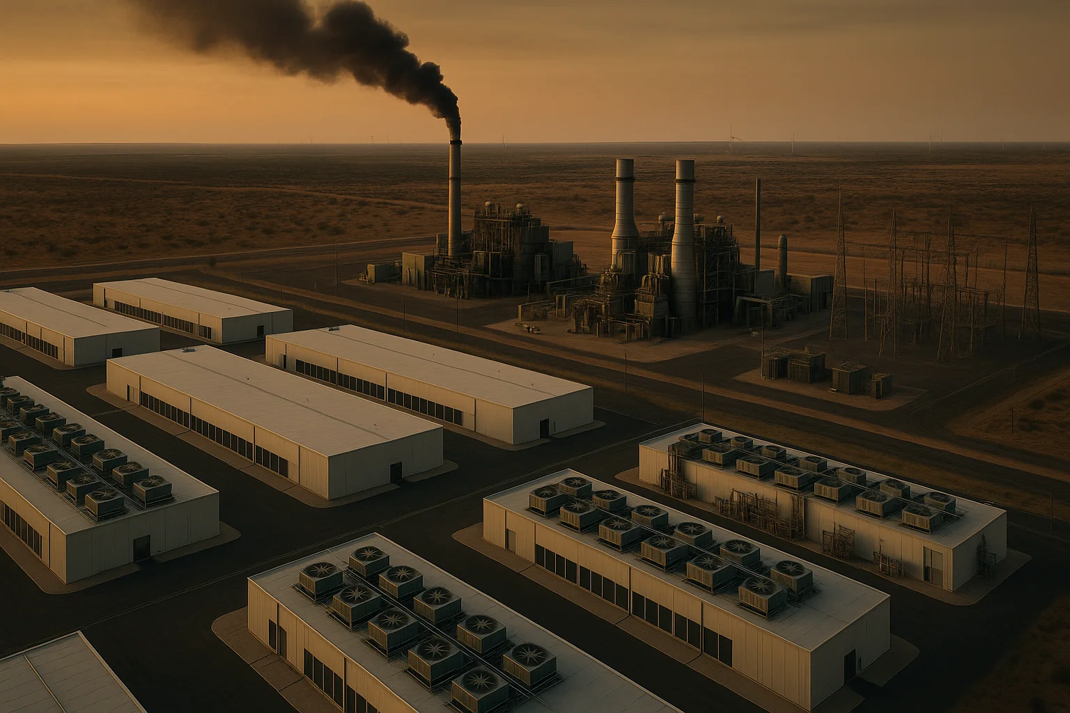 Le data center Amazon qui menace le climat américain