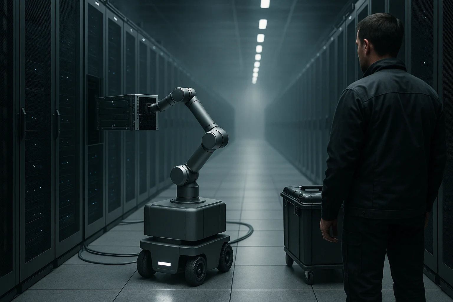 Meta teste des robots pour maintenir ses data centers